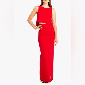 Black Halo Kacie Two Piece Maxi